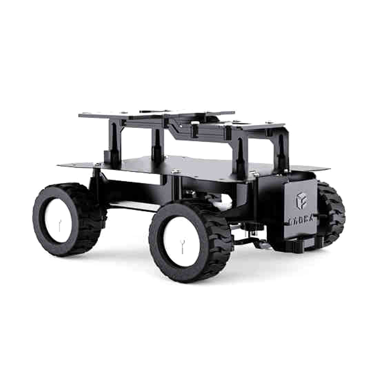 Tracked Robot Chassis - Acrylic 4WD Robot Car Motor Ackerman
