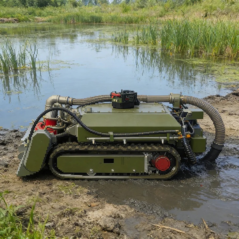 Compact Underwater Dredging Ro - đánh giá và giá Tracked Robot Chassis