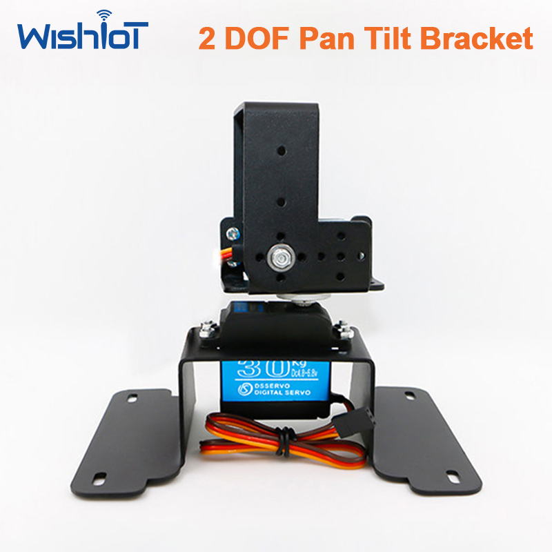 2 DOF Pan Tilt Bracket Kit Met - đánh giá và giá Servo Pan Tilt