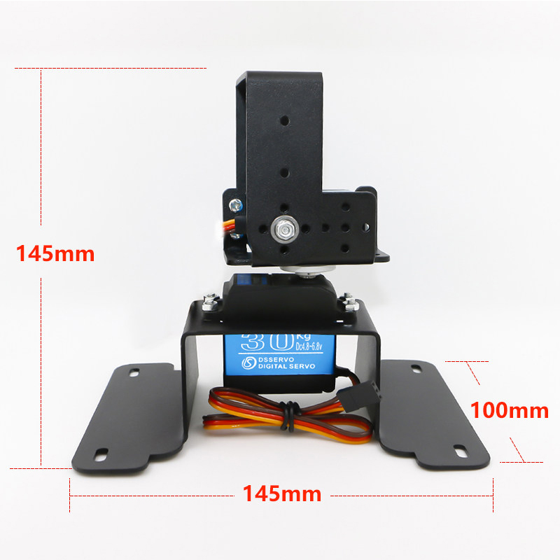 2 DOF Pan Tilt Bracket Kit Met - đánh giá và giá Servo Pan Tilt