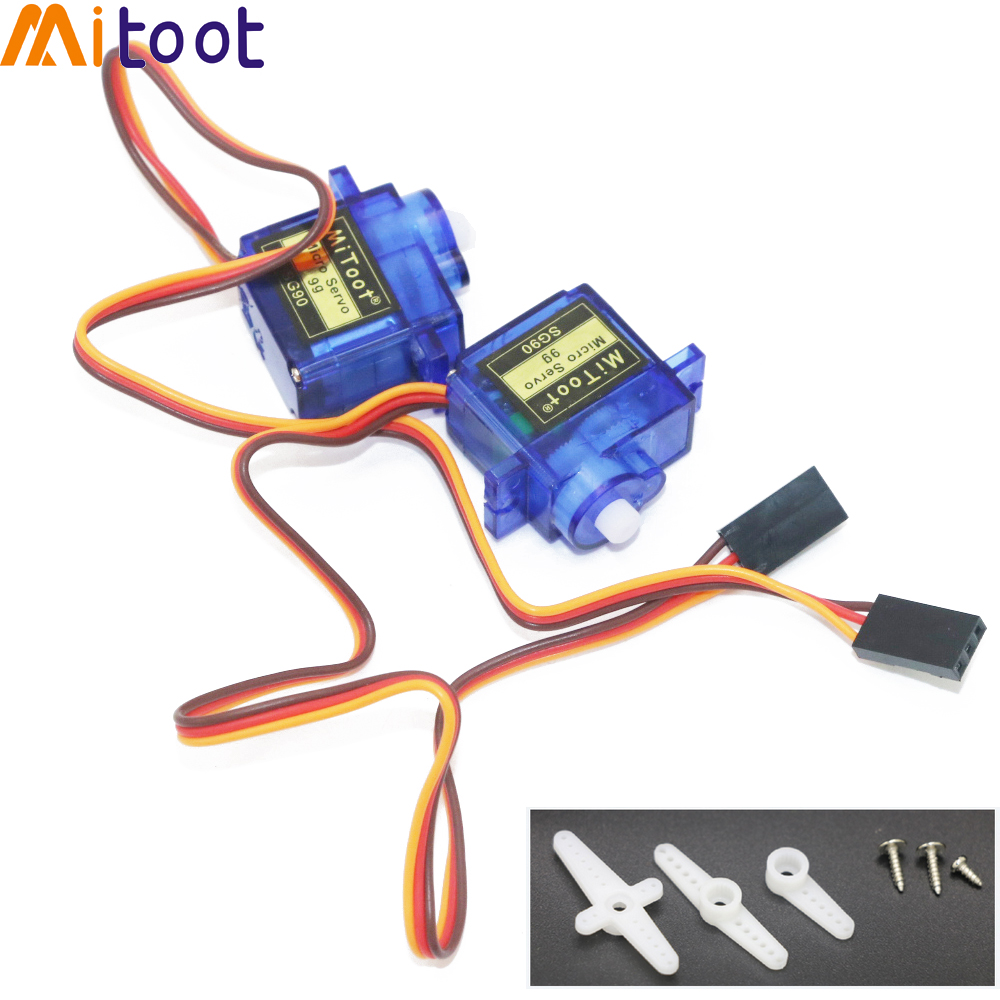 1/2/5pcs Mitoot Rc Mini Micro  - đánh giá và giá Servo Sg90