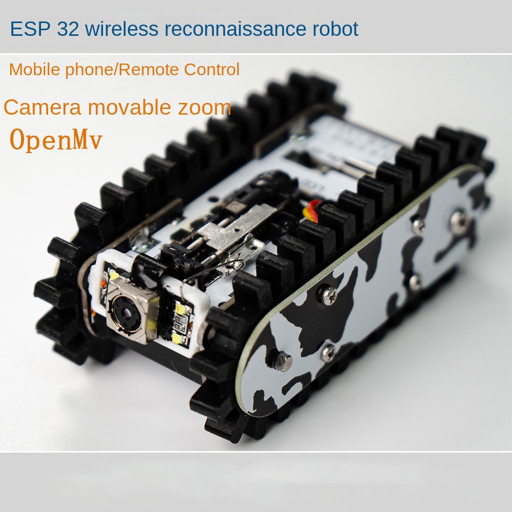 RC Tank Metal Tank Chassis Tra - đánh giá và giá Tracked Robot Chassis