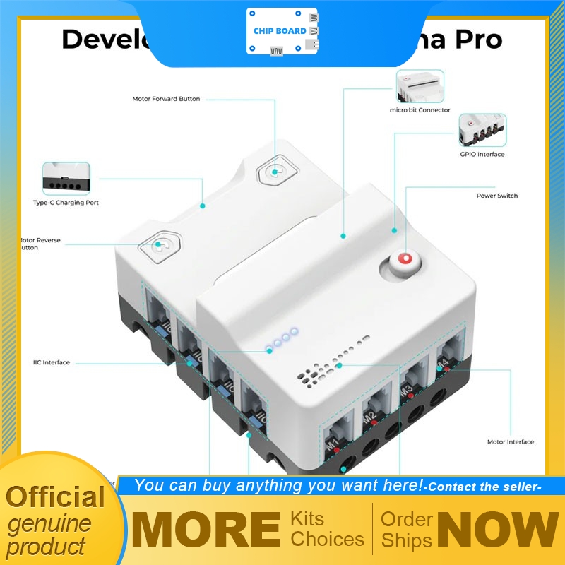 ELECFREAKS micro:bit Nezha Pro - đánh giá và giá Microbit Robot