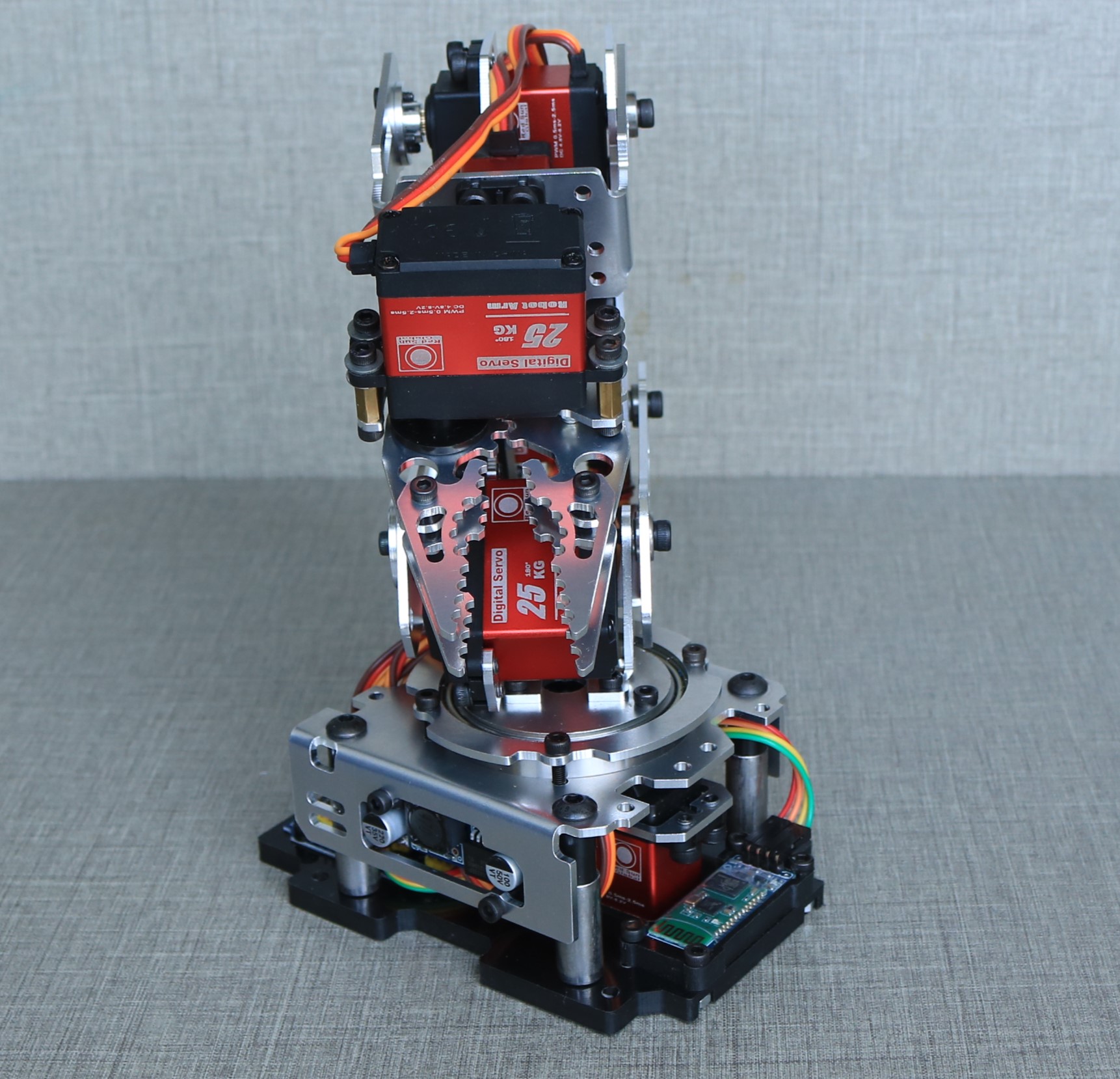 6 Axis Metal Robotic Arm Mobil - đánh giá và giá Robot Gripper Claw