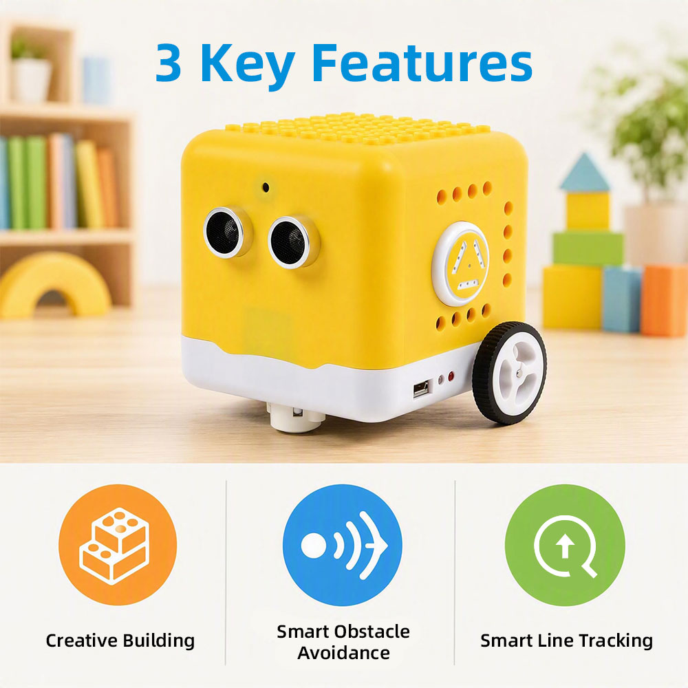 Kidsbits Programmable Robot Ki - đánh giá và giá Microbit Robot