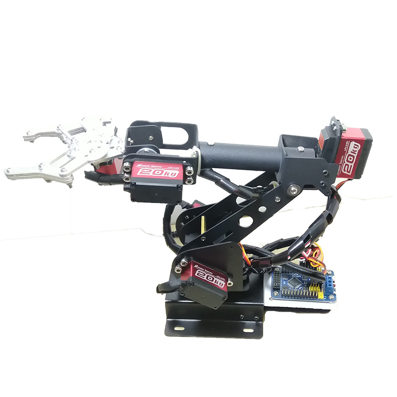 Ps2 Control 6 DOF Robotic Arm  - đánh giá và giá Robot Gripper Claw