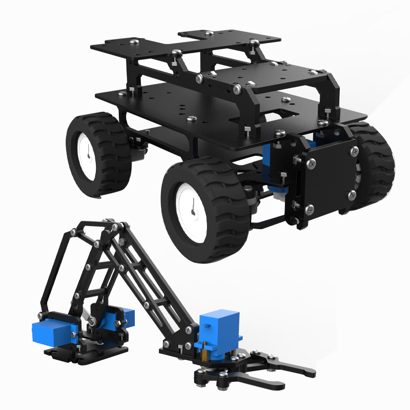 Acrylic 4WD Robot Car Motor Ac - đánh giá và giá Tracked Robot Chassis