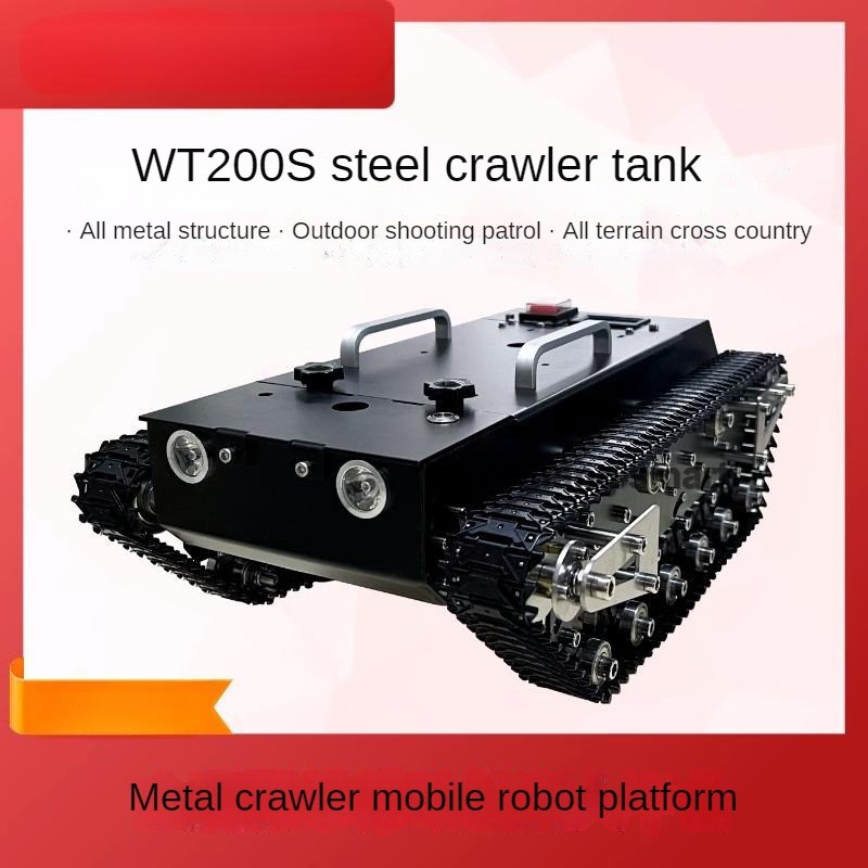 30kg Load RC Tank Chassis Meta - đánh giá và giá Tracked Robot Chassis