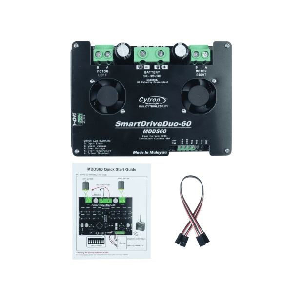 MDDS60 60Amp 7V-45V SmartDrive - đánh giá và giá Motor Driver Module