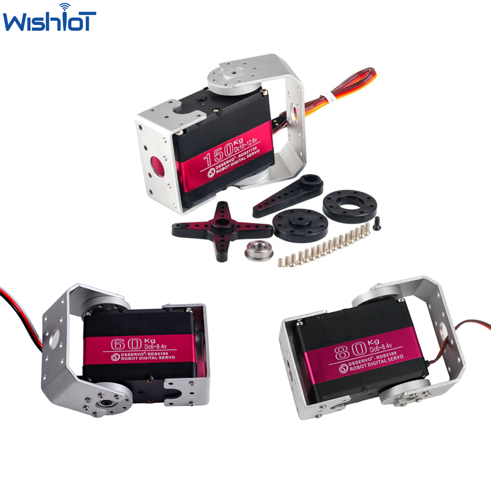 150kg 80kg 60kg Digital Servo  - đánh giá và giá Servo Bracket