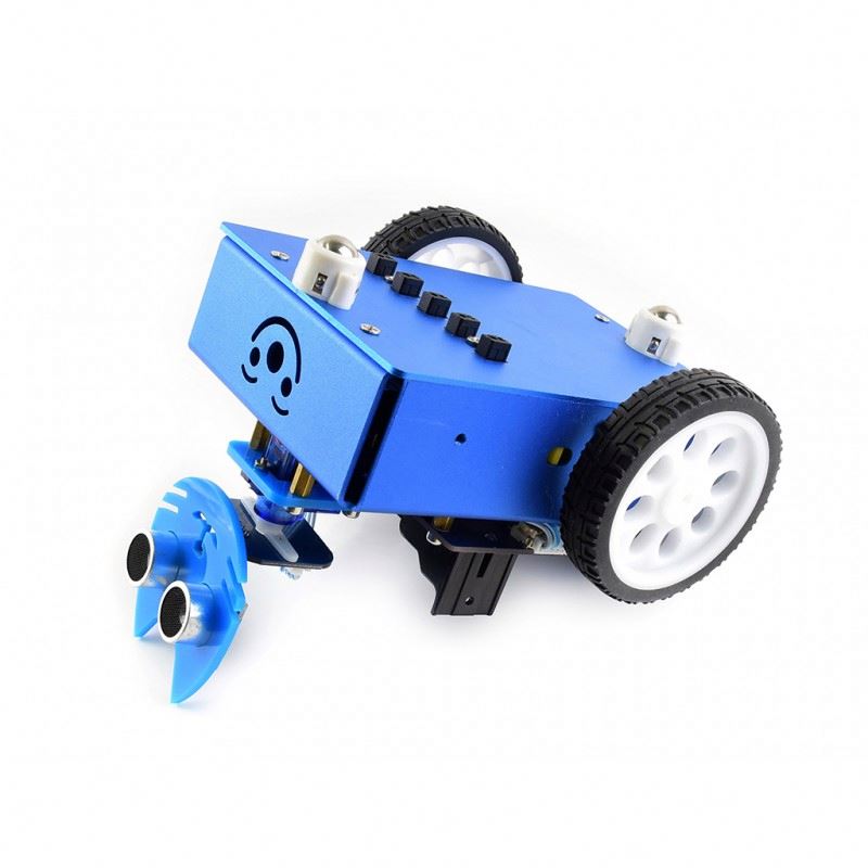 KitiBot 2WD robot building kit - đánh giá và giá Microbit Robot