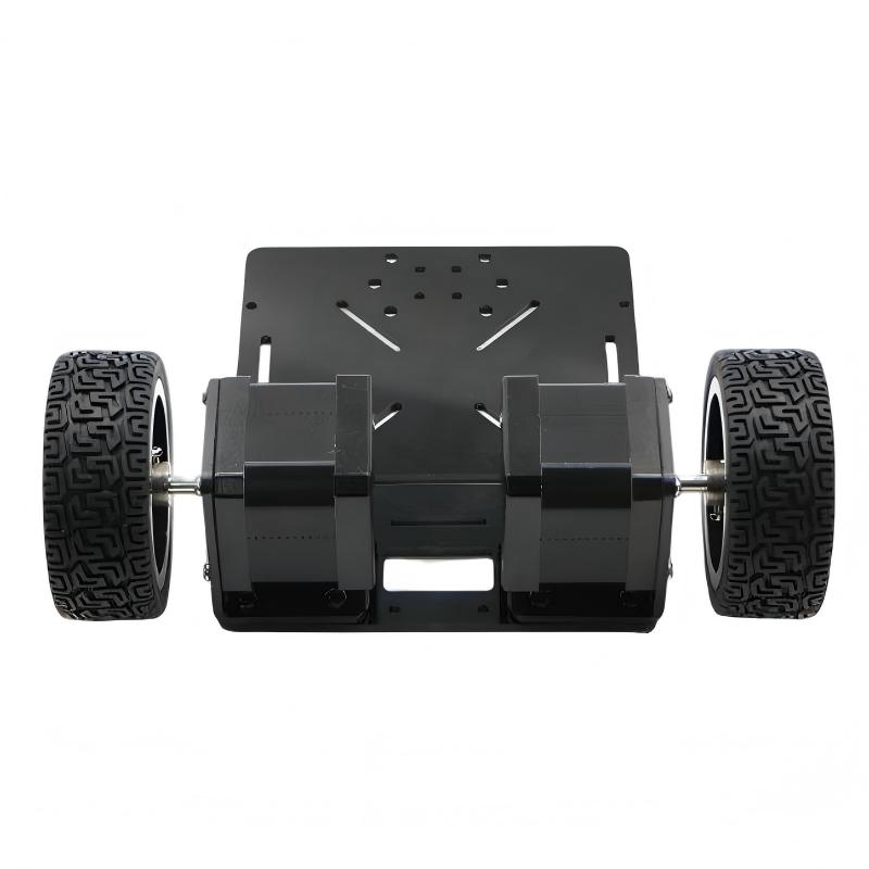 3WD Robot Car DC / Stepper Mot - đánh giá và giá Tracked Robot Chassis
