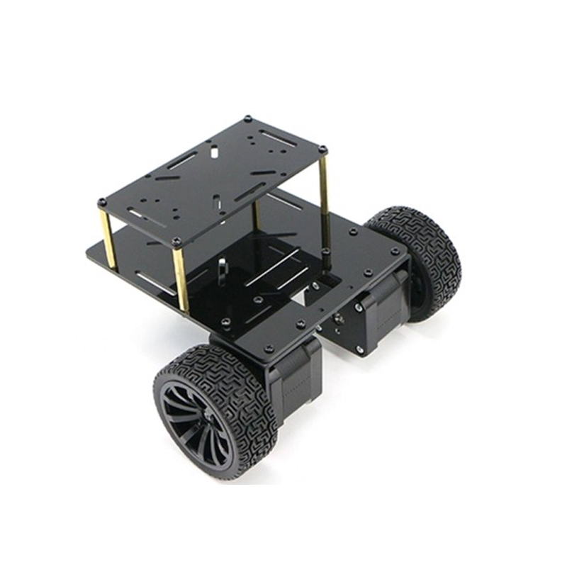 3WD Robot Car DC / Stepper Mot - đánh giá và giá Tracked Robot Chassis