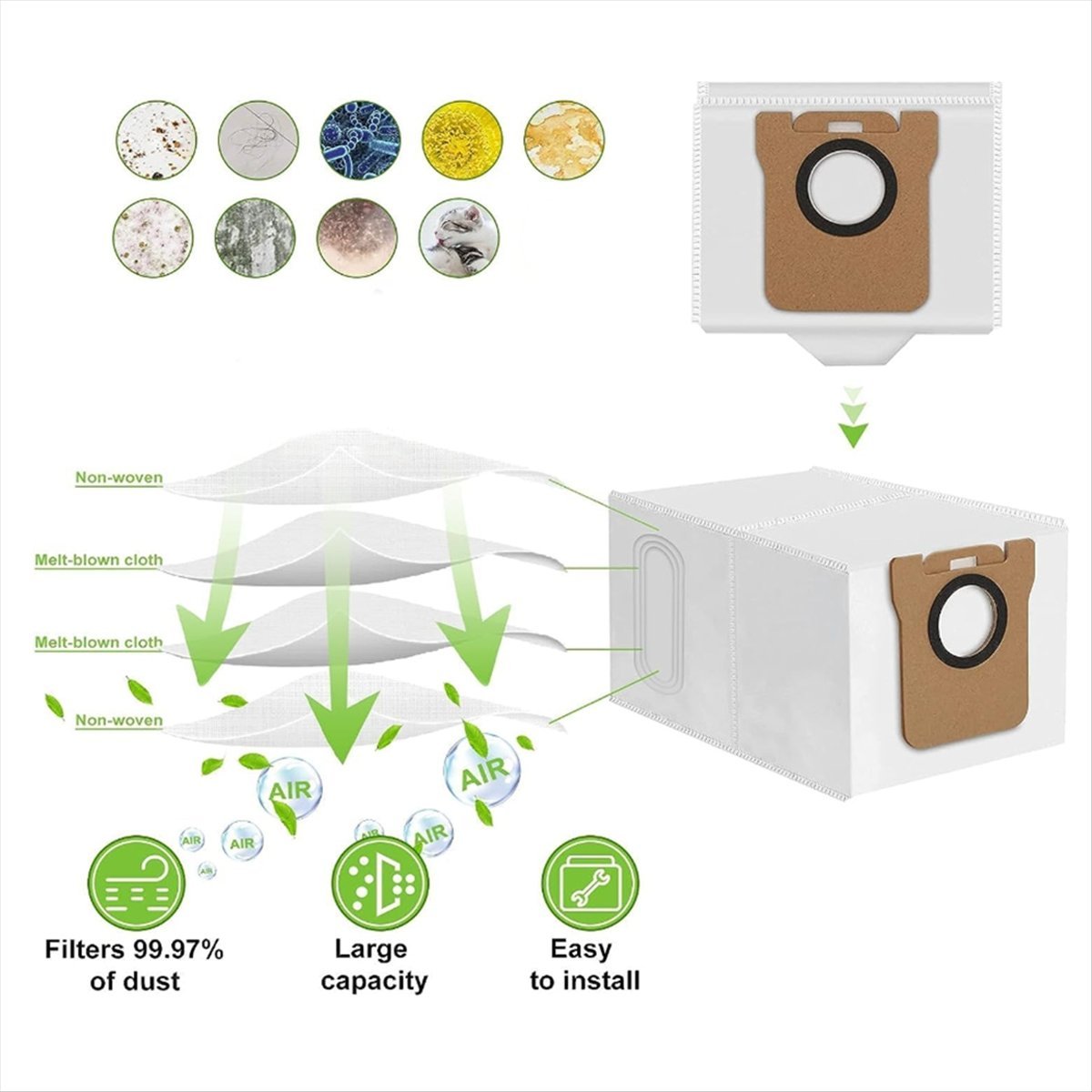 A03V 18PCS Accessories Kit for - đánh giá và giá Robot Kit