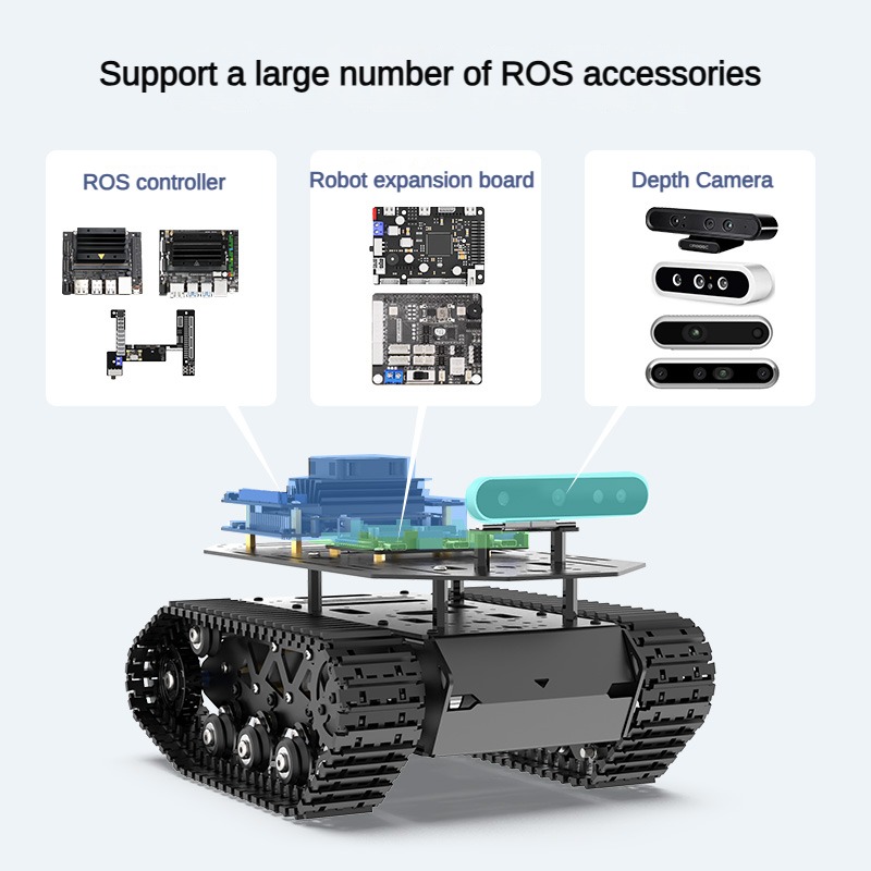 10KG Load Strong Shock Absorpt - đánh giá và giá Tracked Robot Chassis