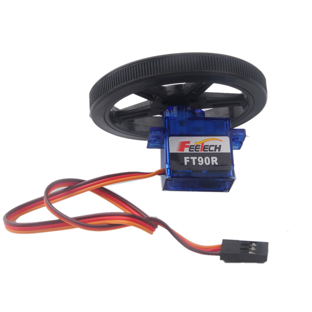 100PCS Feetech FT90R-C002 3V M - đánh giá và giá Microbit Robot