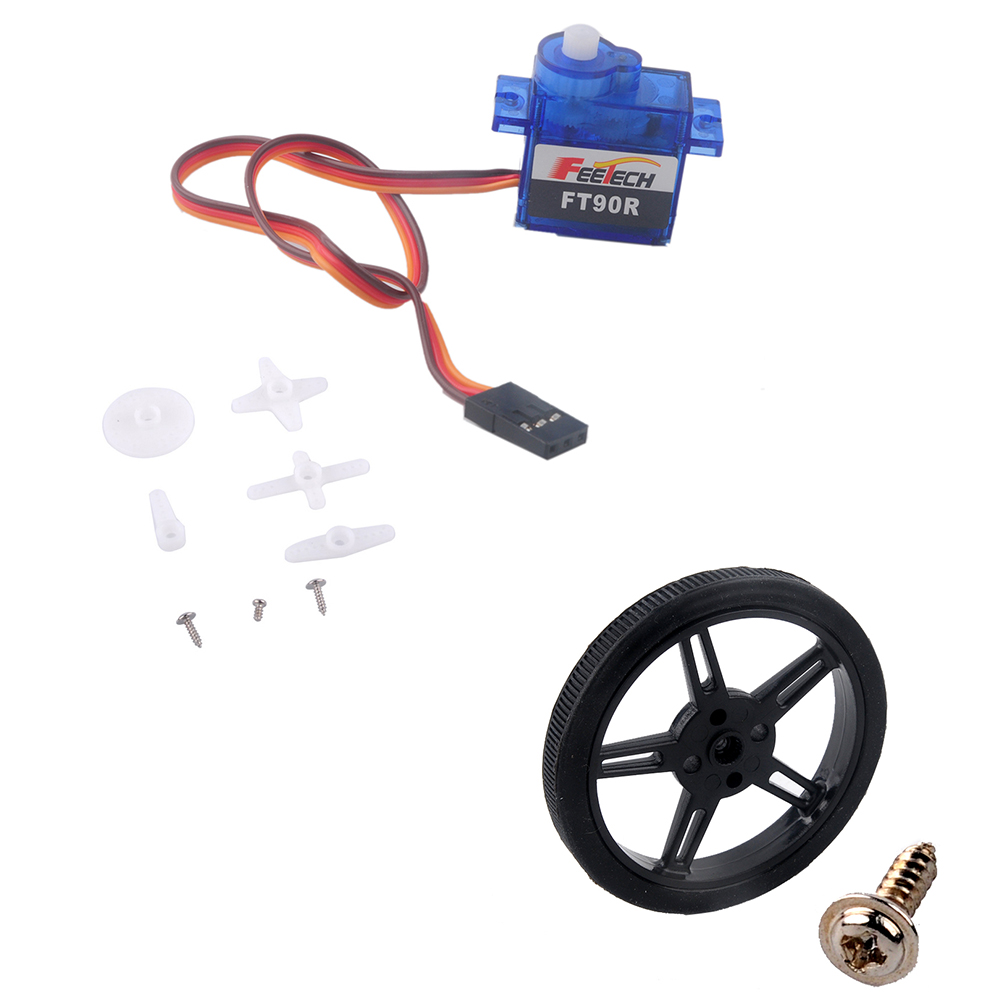 100PCS Feetech FT90R-C002 3V M - đánh giá và giá Microbit Robot