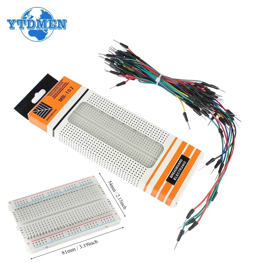 MB-102 Breadboard 400 830 Poin - đánh giá và giá Microbit Robot