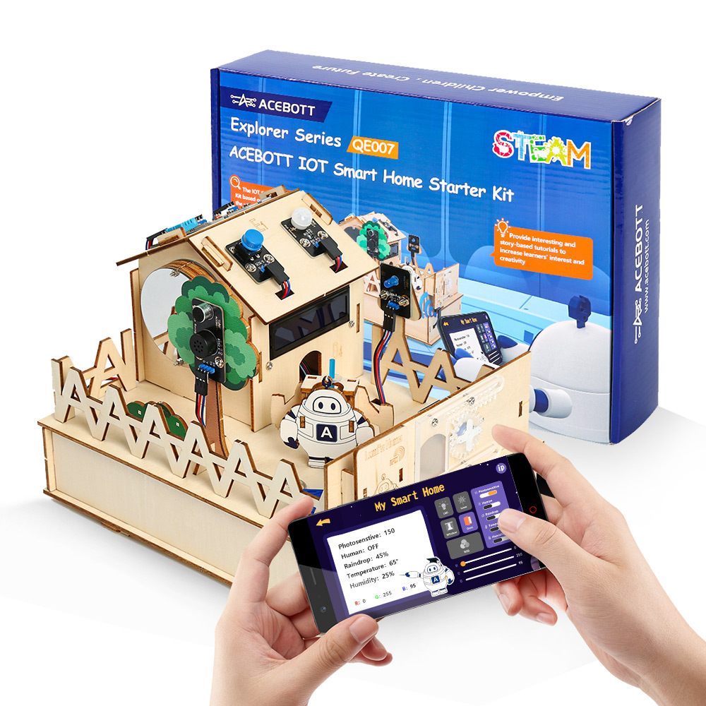 ACEBOTT DIY Smart Home Kit for - đánh giá và giá Microbit Robot
