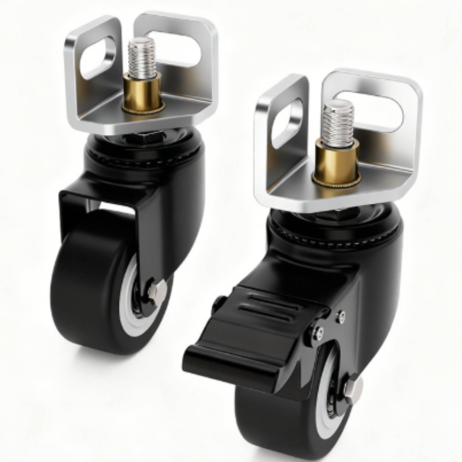 4 Pieces Angle-Steel Caster Fl - đánh giá và giá Caster Wheel