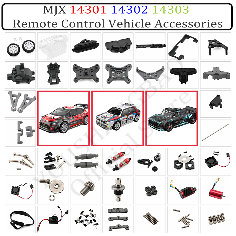 MJX14301 14302 14303 Remote Co - đánh giá và giá Servo Bracket