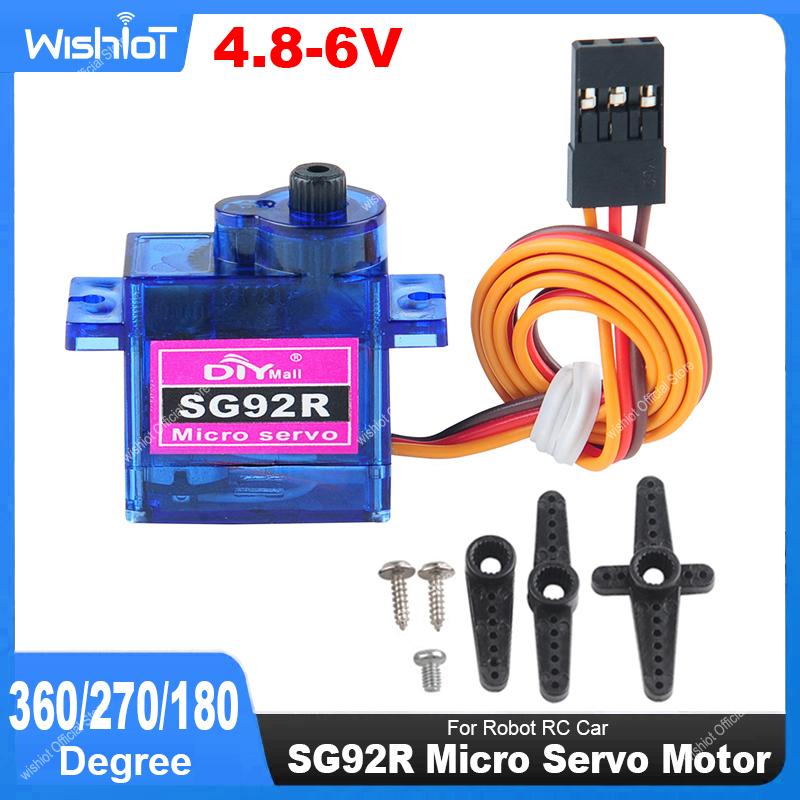 SG92R Micro Servo Motor 4.8-6V - đánh giá và giá Servo Pan Tilt