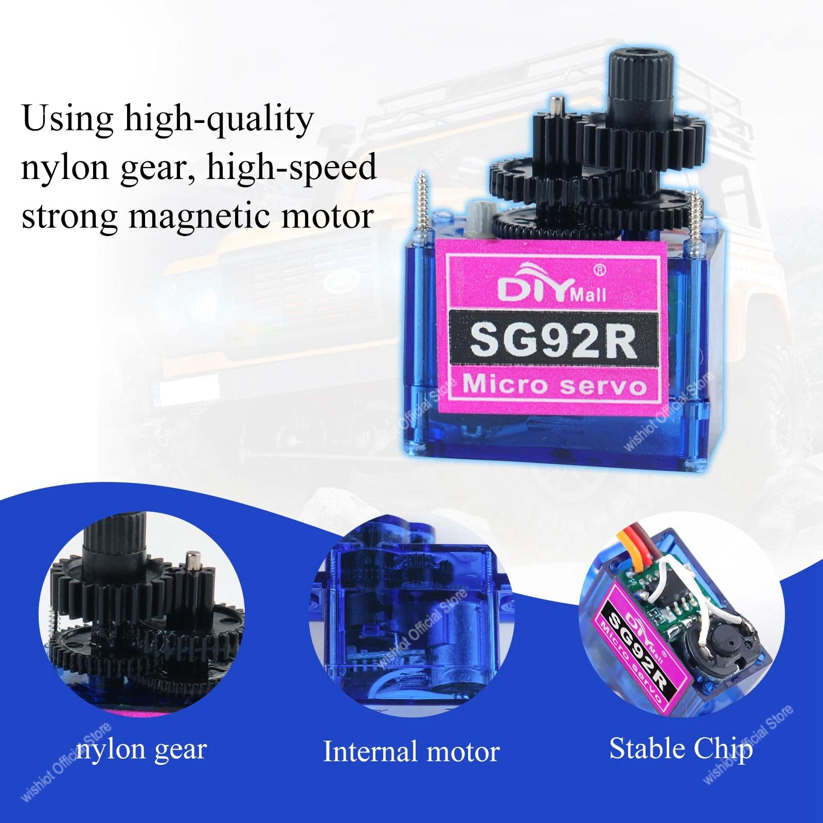 SG92R Micro Servo Motor 4.8-6V - đánh giá và giá Servo Pan Tilt
