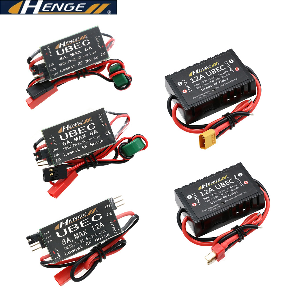 HENGE BEC 4A 6A 8A 12A UBEC 5V - đánh giá và giá Tracked Robot Chassis