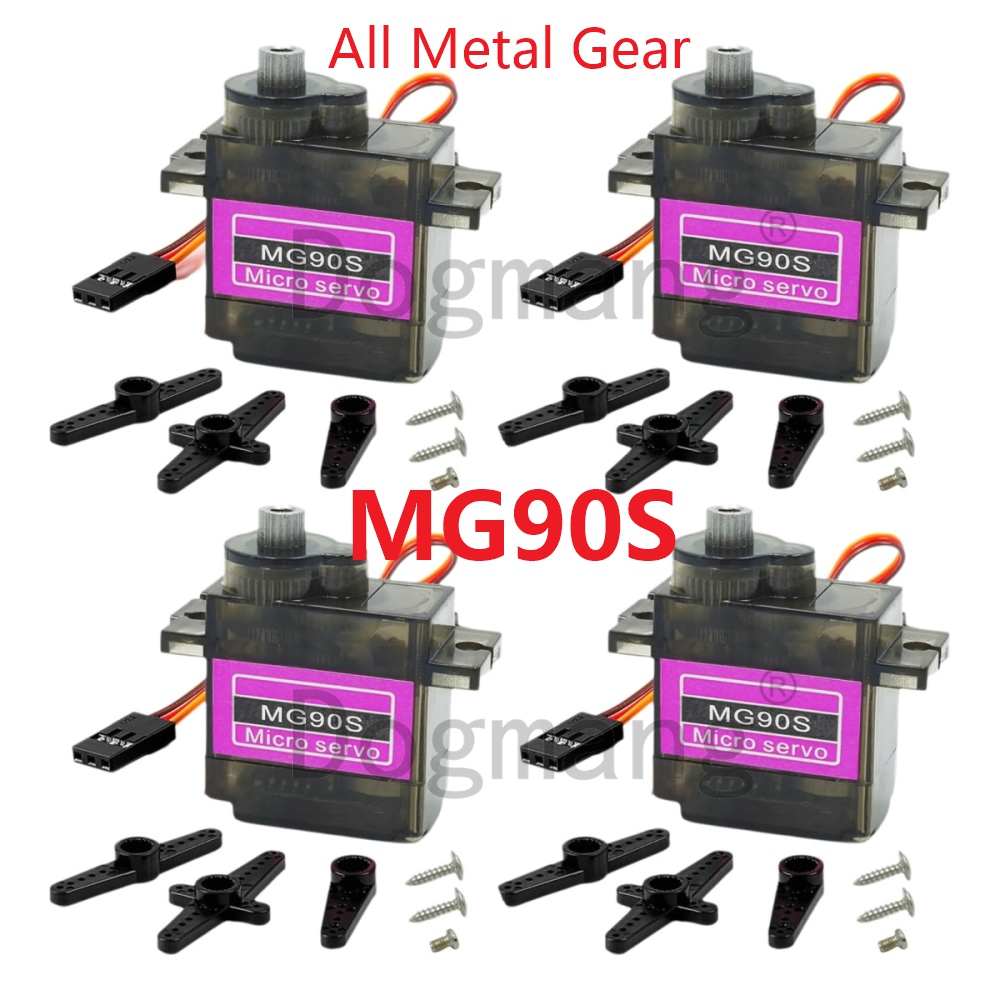 MG90S Servo 1/2/4/10/20/50 Pcs - đánh giá và giá Servo Sg90