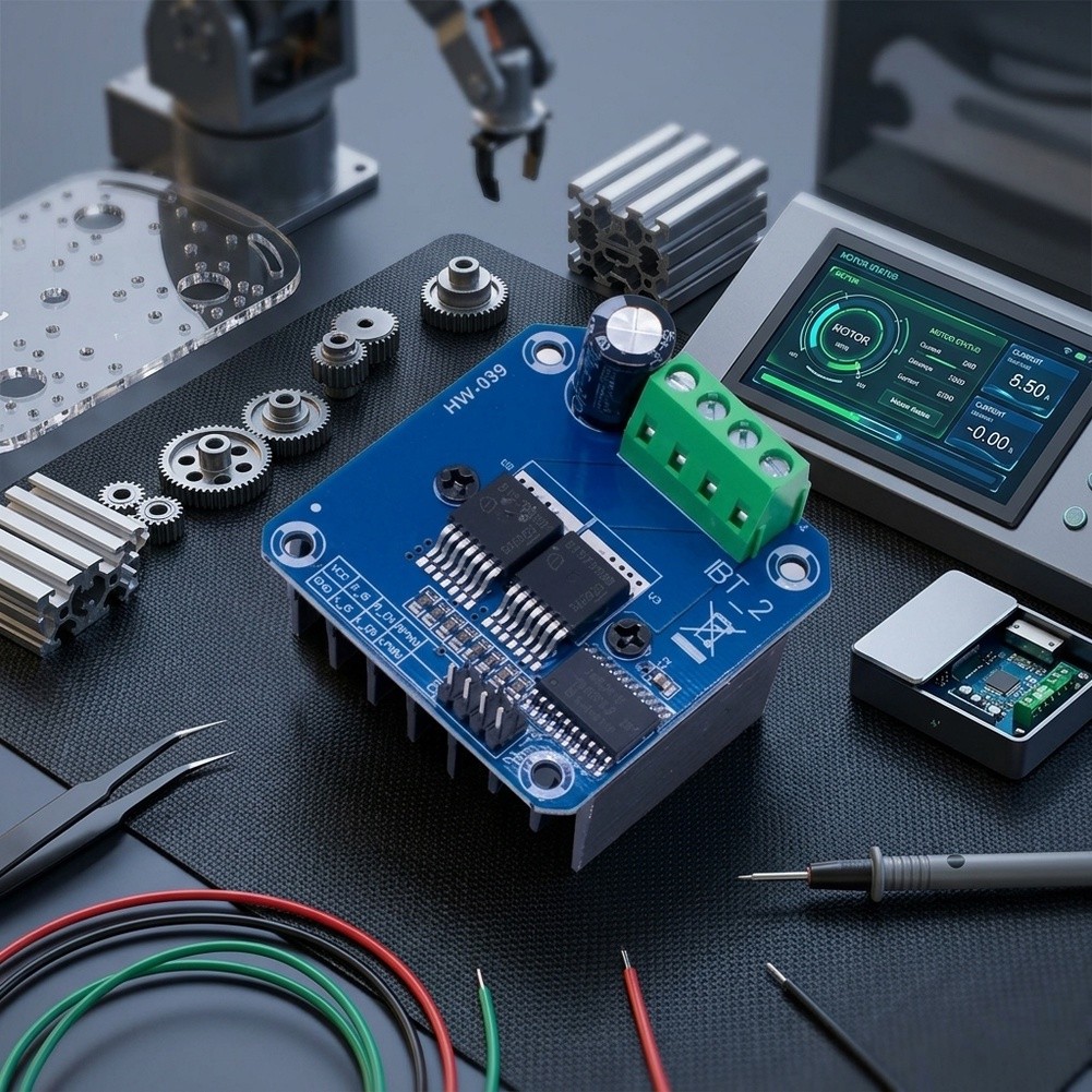 43A BTS7960 Dual H-Bridge Moto - đánh giá và giá Motor Driver Module